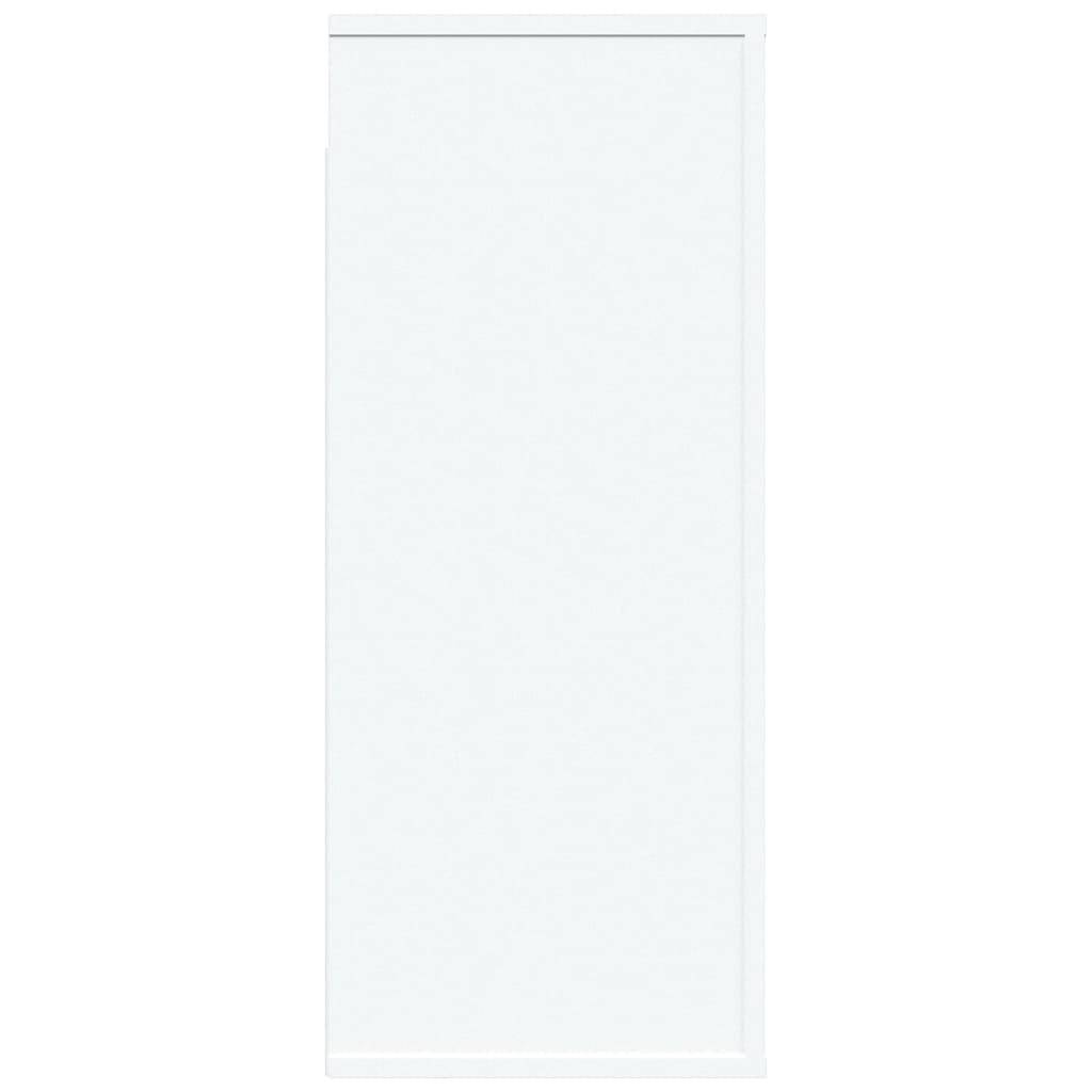 vidaXL Wandschrank Weiß 80x33x80 cm Holzwerkstoff