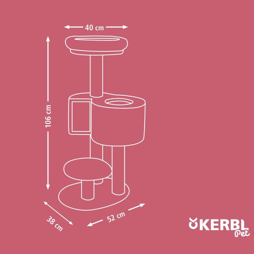Kerbl Kratzbaum Fridolin 106 cm Grau