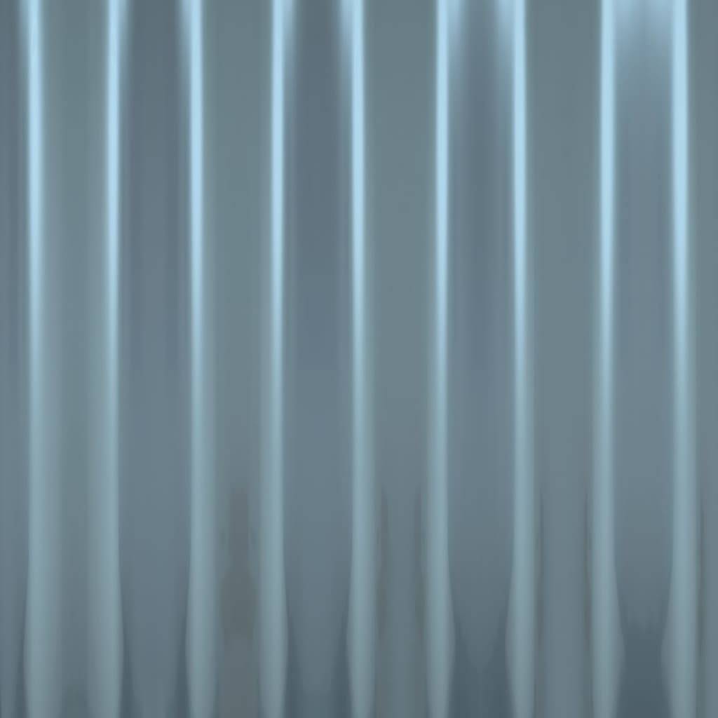 vidaXL Dachpaneele 12 Stk. Pulverbeschichteter Stahl Grau 60x36 cm