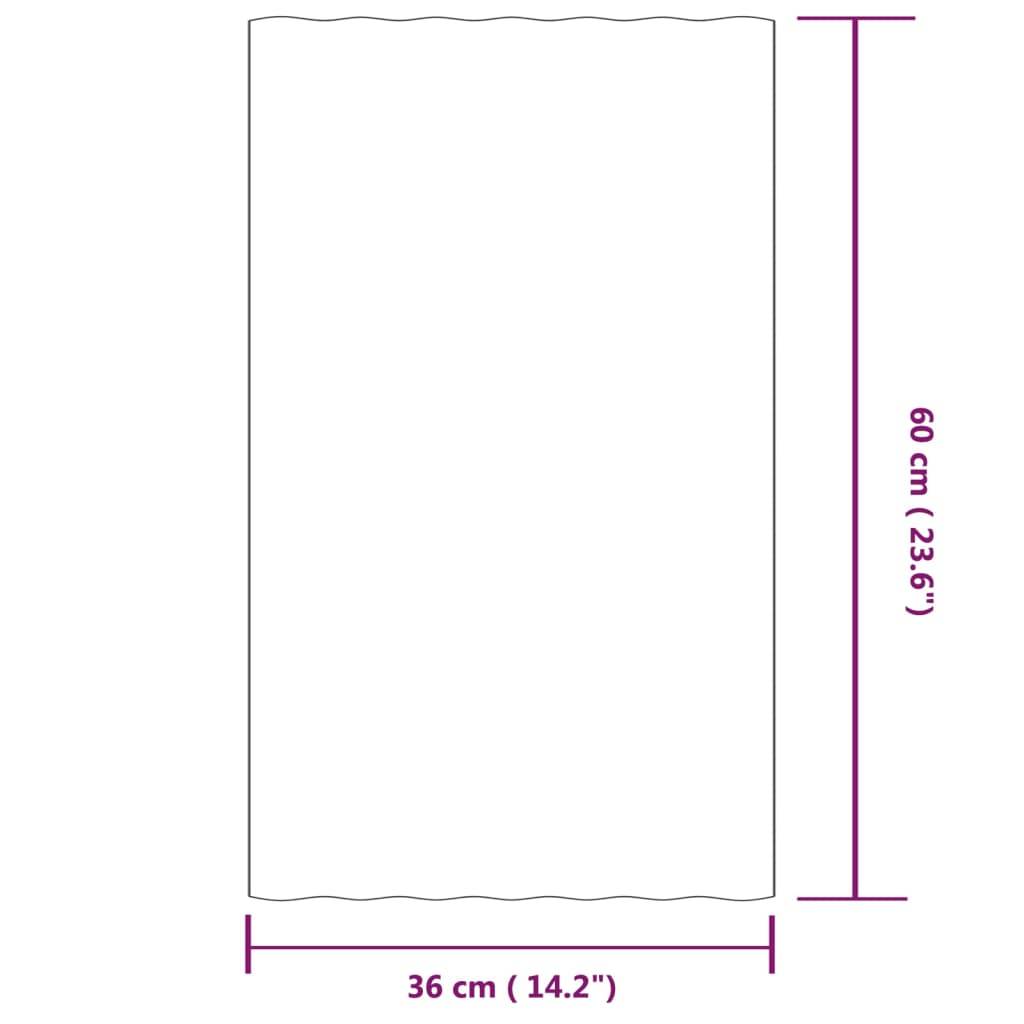 vidaXL Dachpaneele 36 Stk. Pulverbeschichteter Stahl Grau 60x36 cm