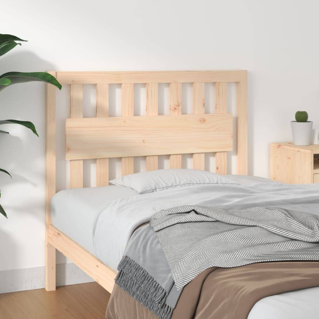vidaXL Bett-Kopfteil 105,5x4x100 cm Massivholz Kiefer