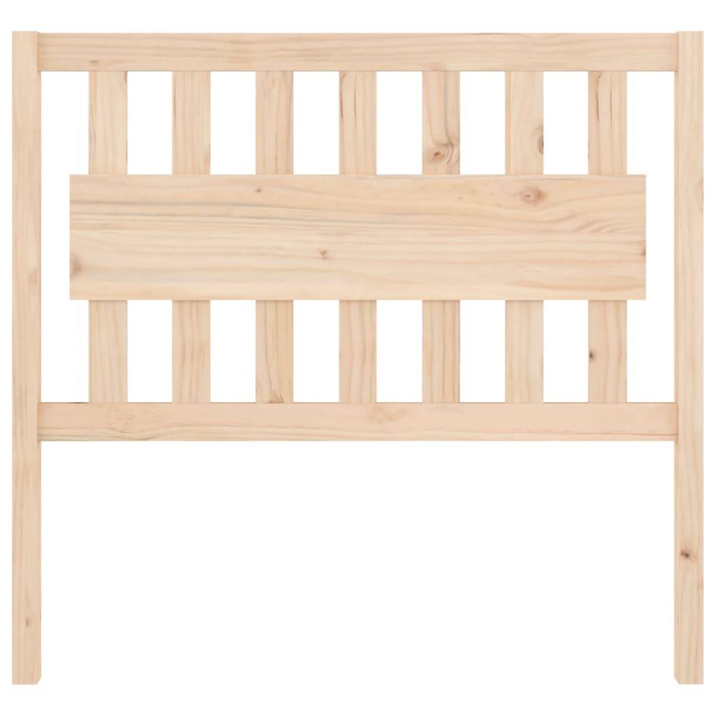 vidaXL Bett-Kopfteil 105,5x4x100 cm Massivholz Kiefer