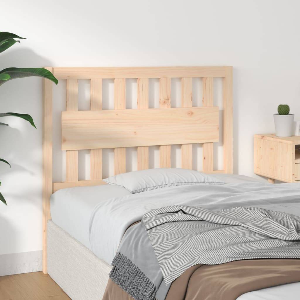 vidaXL Bett-Kopfteil 105,5x4x100 cm Massivholz Kiefer
