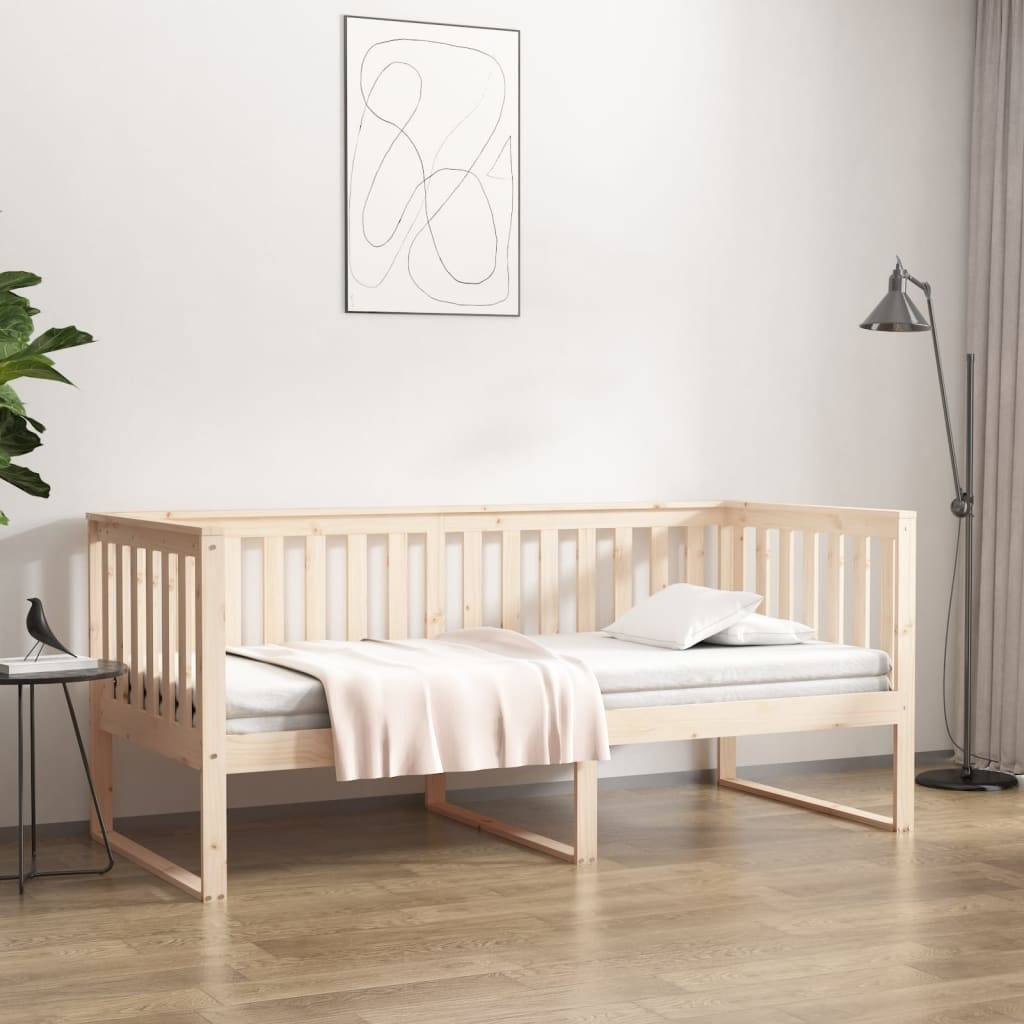 vidaXL Tagesbett ohne Matratze 90x190 cm Massivholz Kiefer