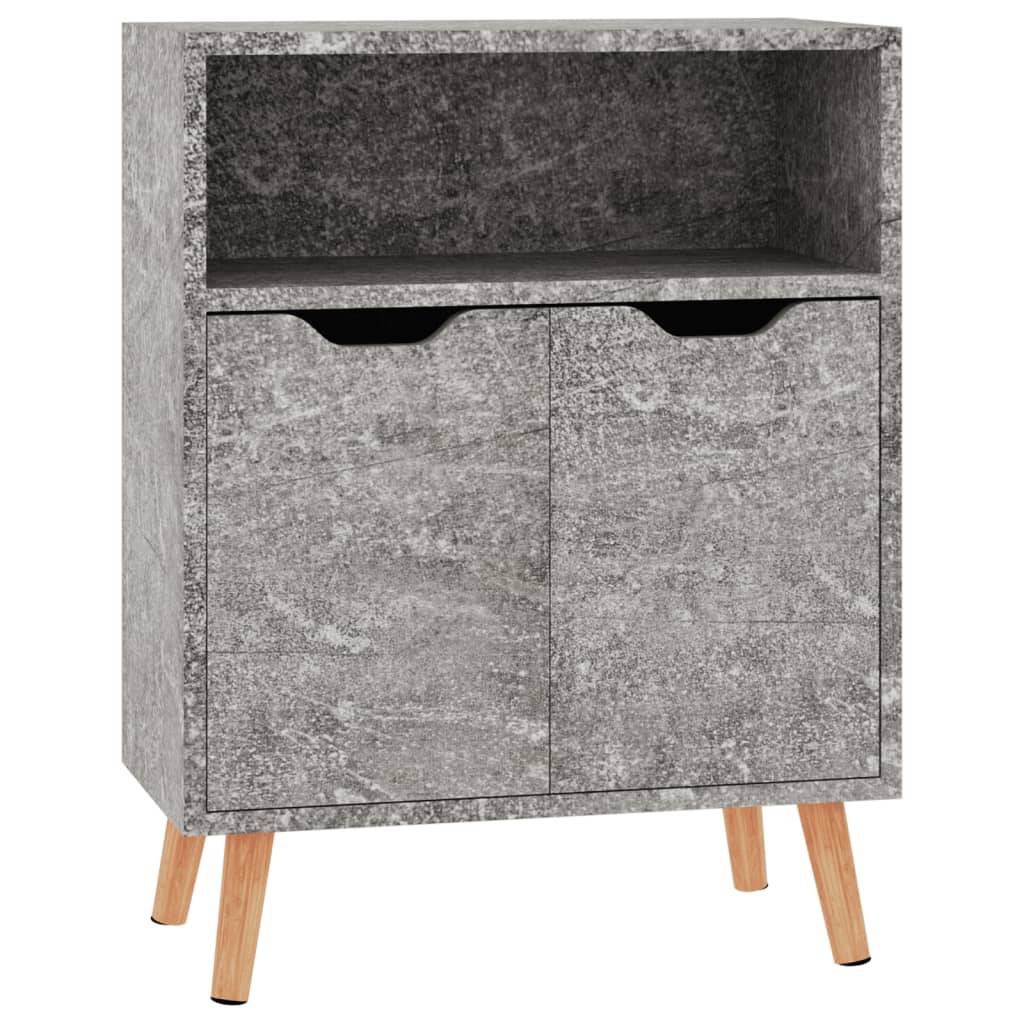 vidaXL Sideboard Betongrau 60x30x72 cm Holzwerkstoff