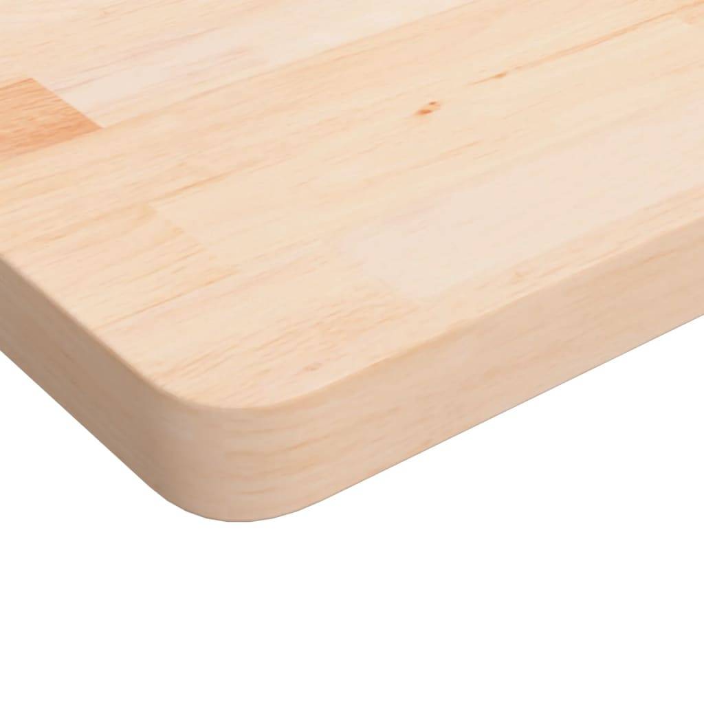 vidaXL Tischplatte Quadratisch 60x60x4 cm Eichenholz Unbehandelt