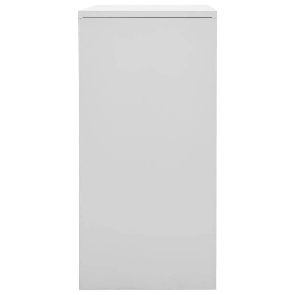 vidaXL Schließfachschränke 5 Stk. Hellgrau und Grün 90x45x92,5cm Stahl