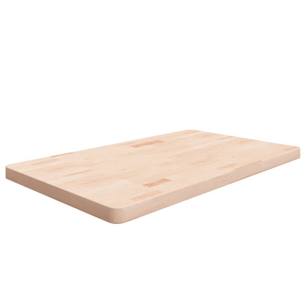 vidaXL Waschtischplatte 100x60x4 cm Massivholz Unbehandelt