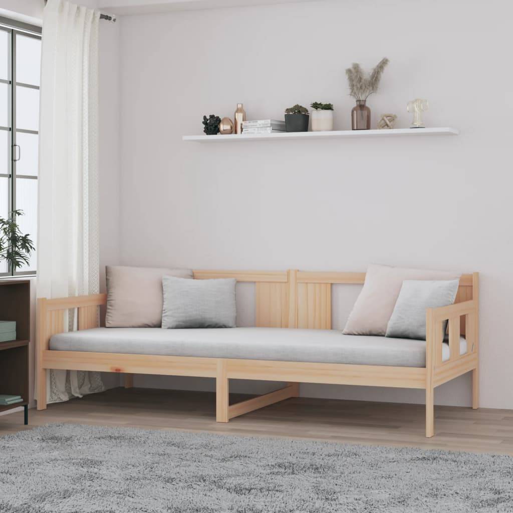 vidaXL Tagesbett Massivholz Kiefer 90x200 cm
