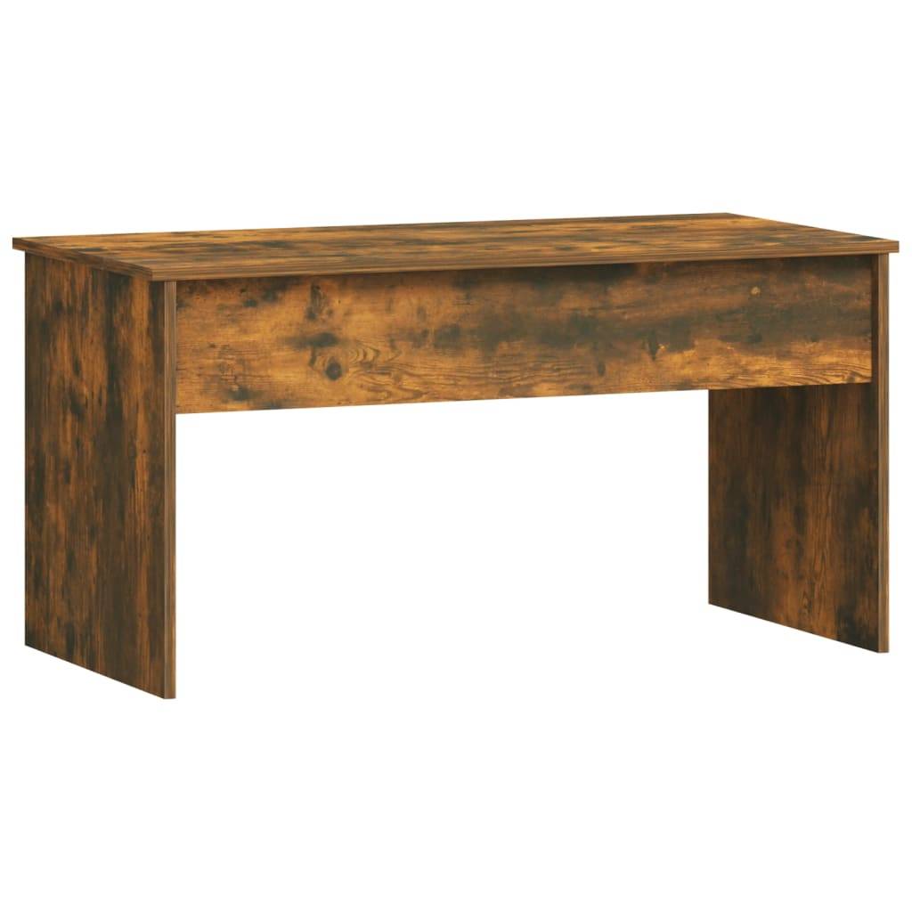 vidaXL Couchtisch Räuchereiche 102x50,5x52,5 cm Holzwerkstoff