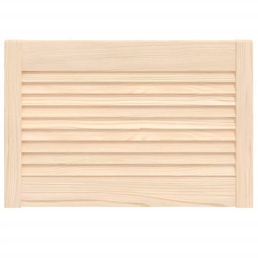 vidaXL Schranktür Lamellen-Design 39,5x59,4 cm Massivholz Kiefer