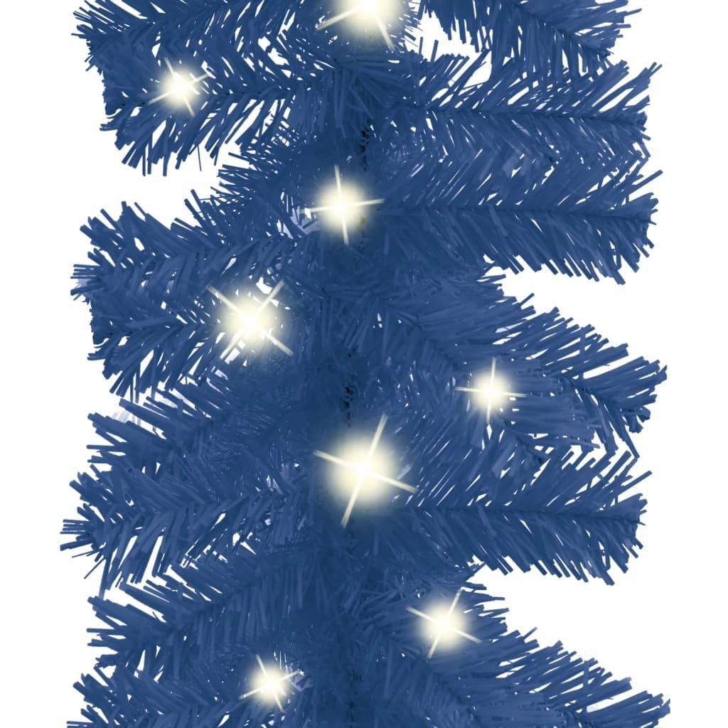vidaXL Weihnachtsgirlande mit LED 5 m Blau