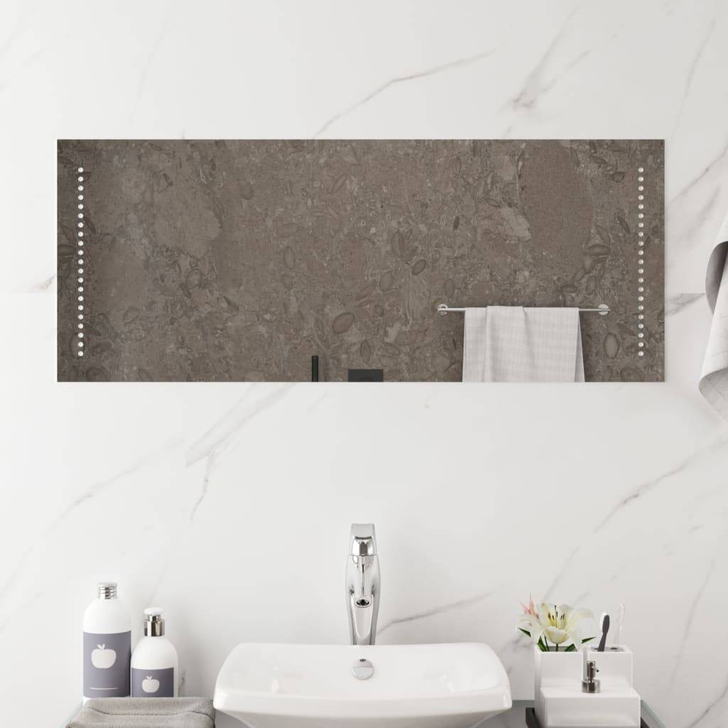 vidaXL LED-Badspiegel 100x40 cm
