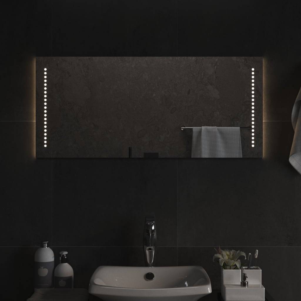 vidaXL LED-Badspiegel 40x90 cm