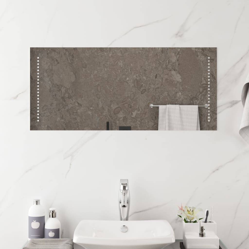 vidaXL LED-Badspiegel 40x90 cm