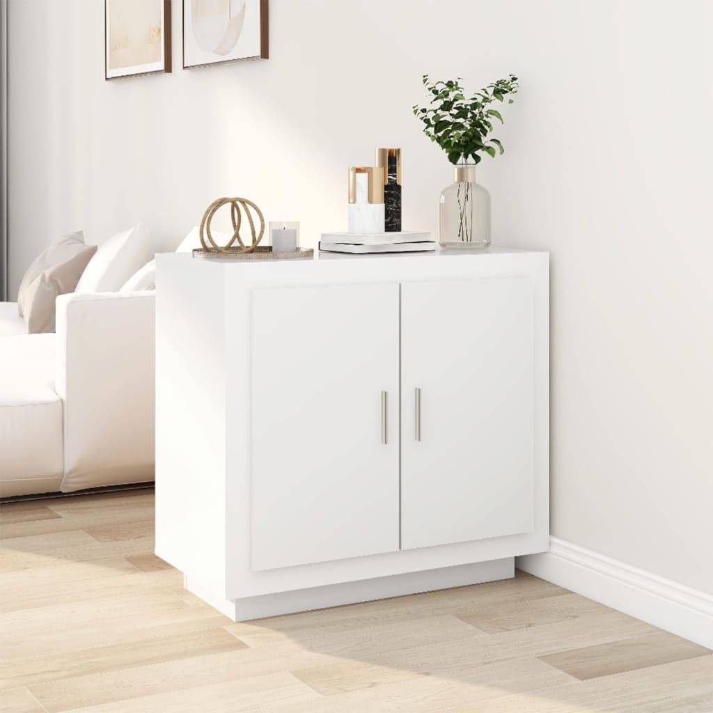 vidaXL Sideboard Weiß 80x40x75 cm Holzwerkstoff