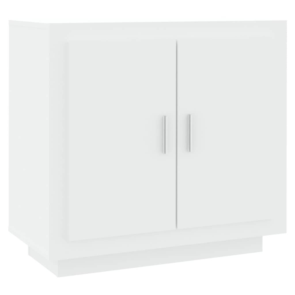 vidaXL Sideboard Weiß 80x40x75 cm Holzwerkstoff