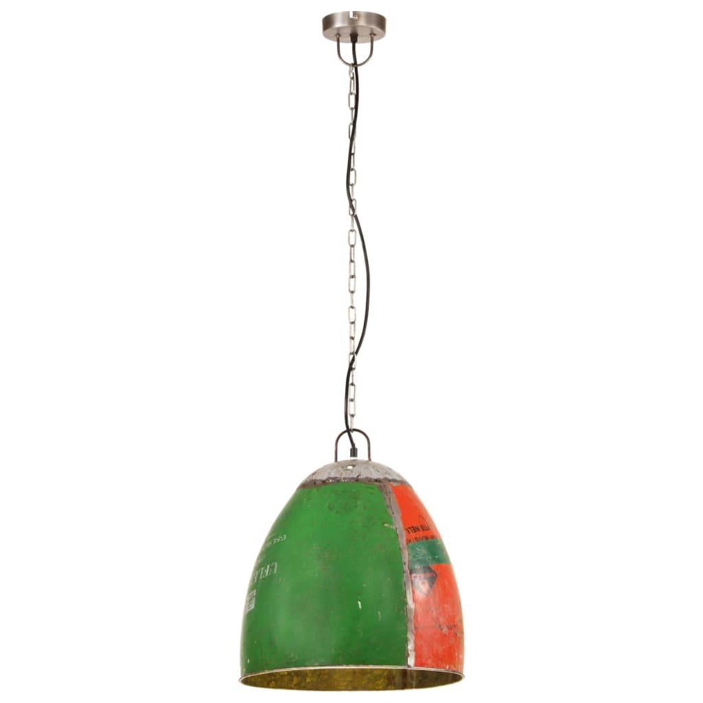 vidaXL Hängelampe Industrie-Stil 25 W Mehrfarbig Rund 42 cm E27