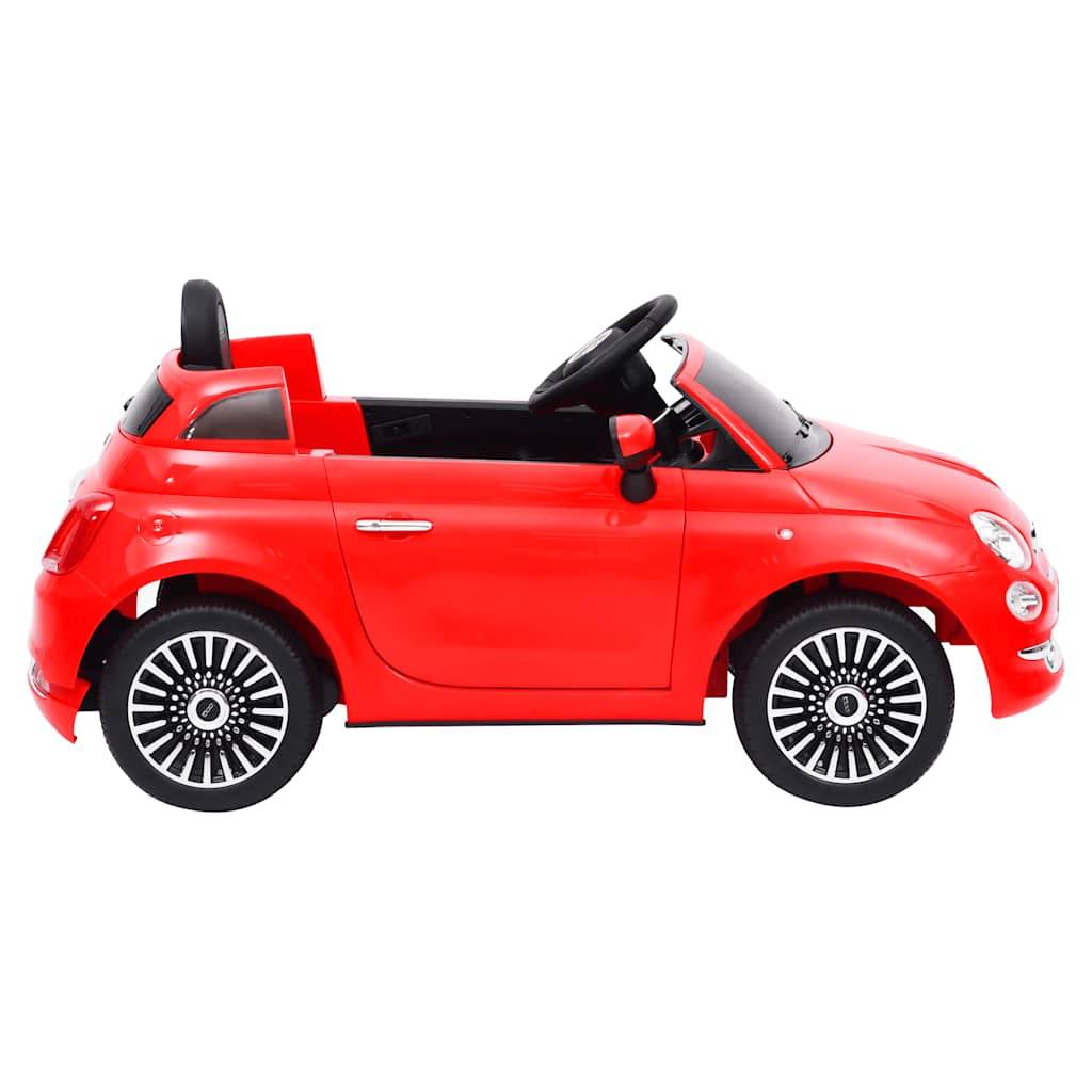 vidaXL Kinder-Elektroauto Fiat 500 Rot