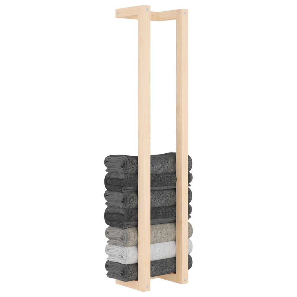 vidaXL Handtuchhalter 23x18x110 cm Massivholz Kiefer