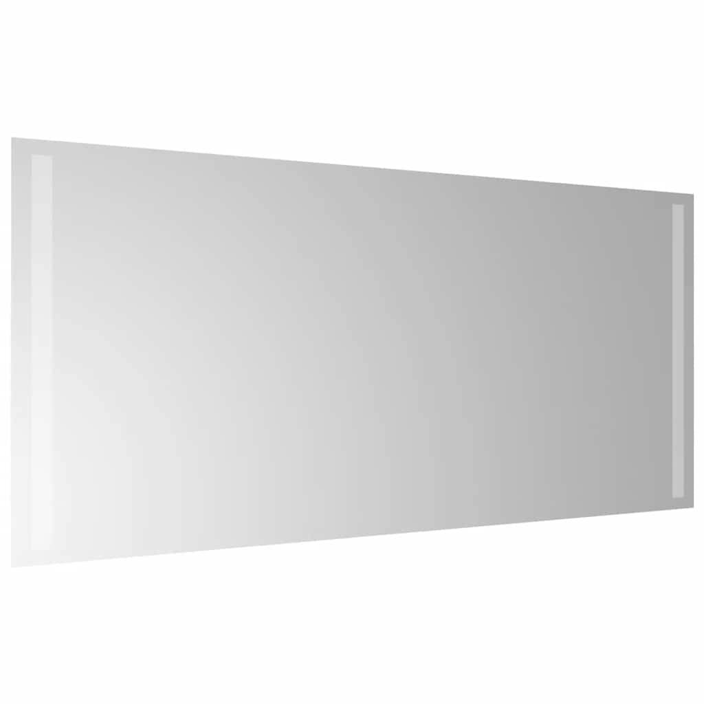 vidaXL LED-Badspiegel 90x40 cm