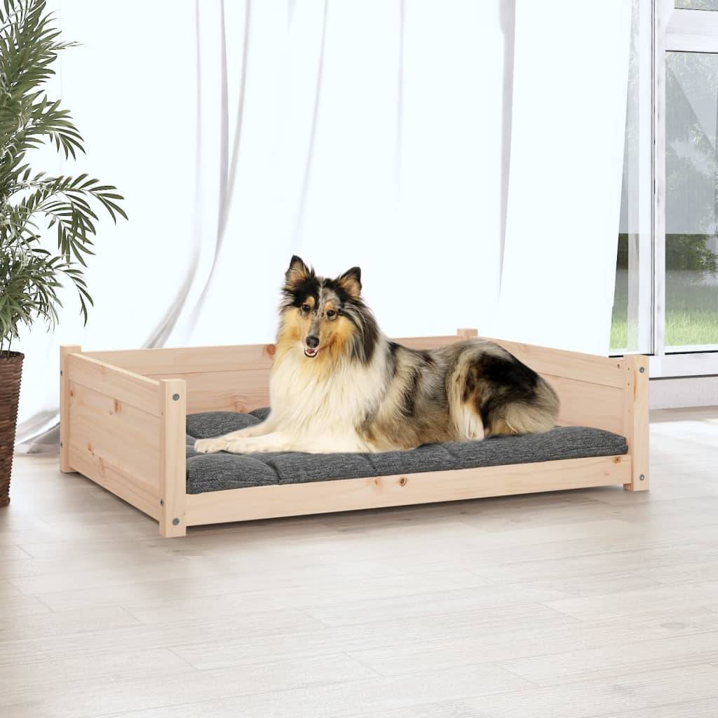 vidaXL Hundebett 95,5x65,5x28 cm Massivholz Kiefer