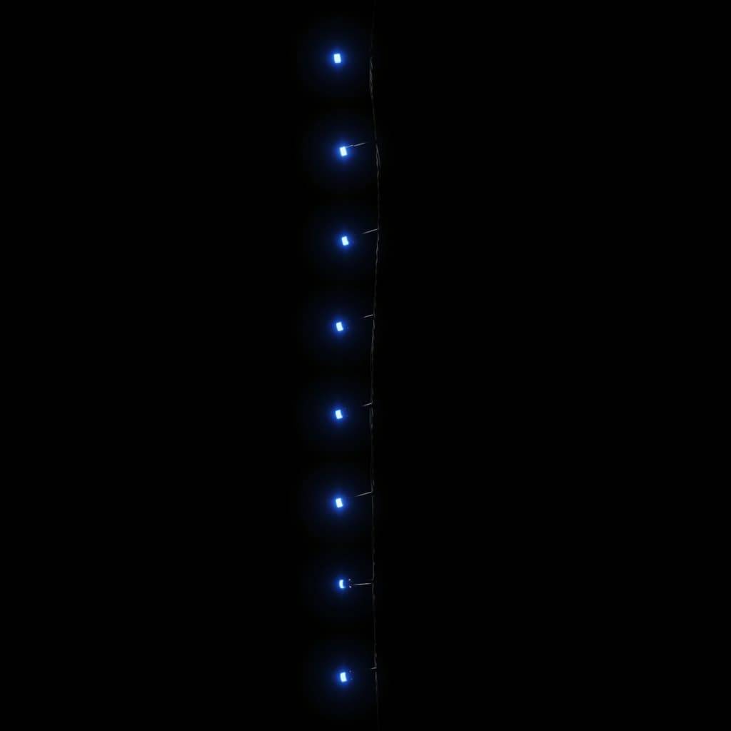 vidaXL LED-Lichterkette mit 300 LEDs Blau 30 m PVC