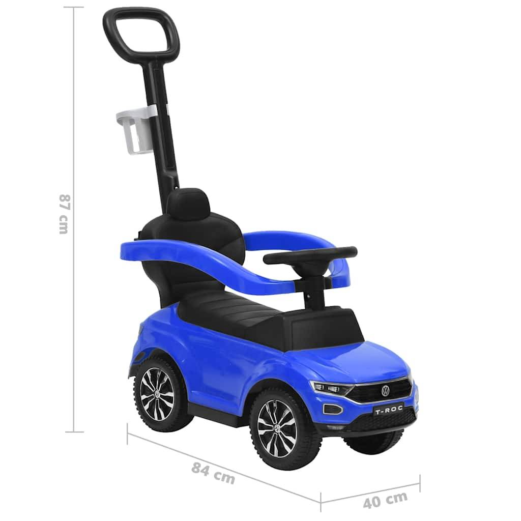 vidaXL Rutschauto Volkswagen T-Roc Blau