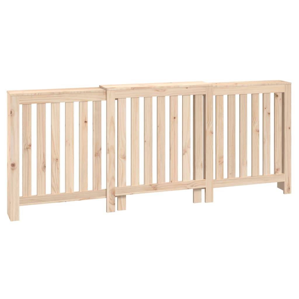 vidaXL Heizkörperverkleidung 210x21x85 cm Massivholz Kiefer