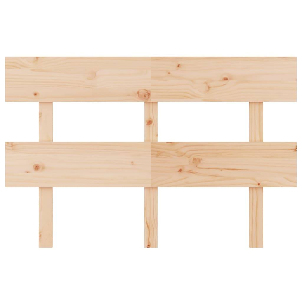 vidaXL Kopfteil 124x3x81 cm Massivholz Kiefer