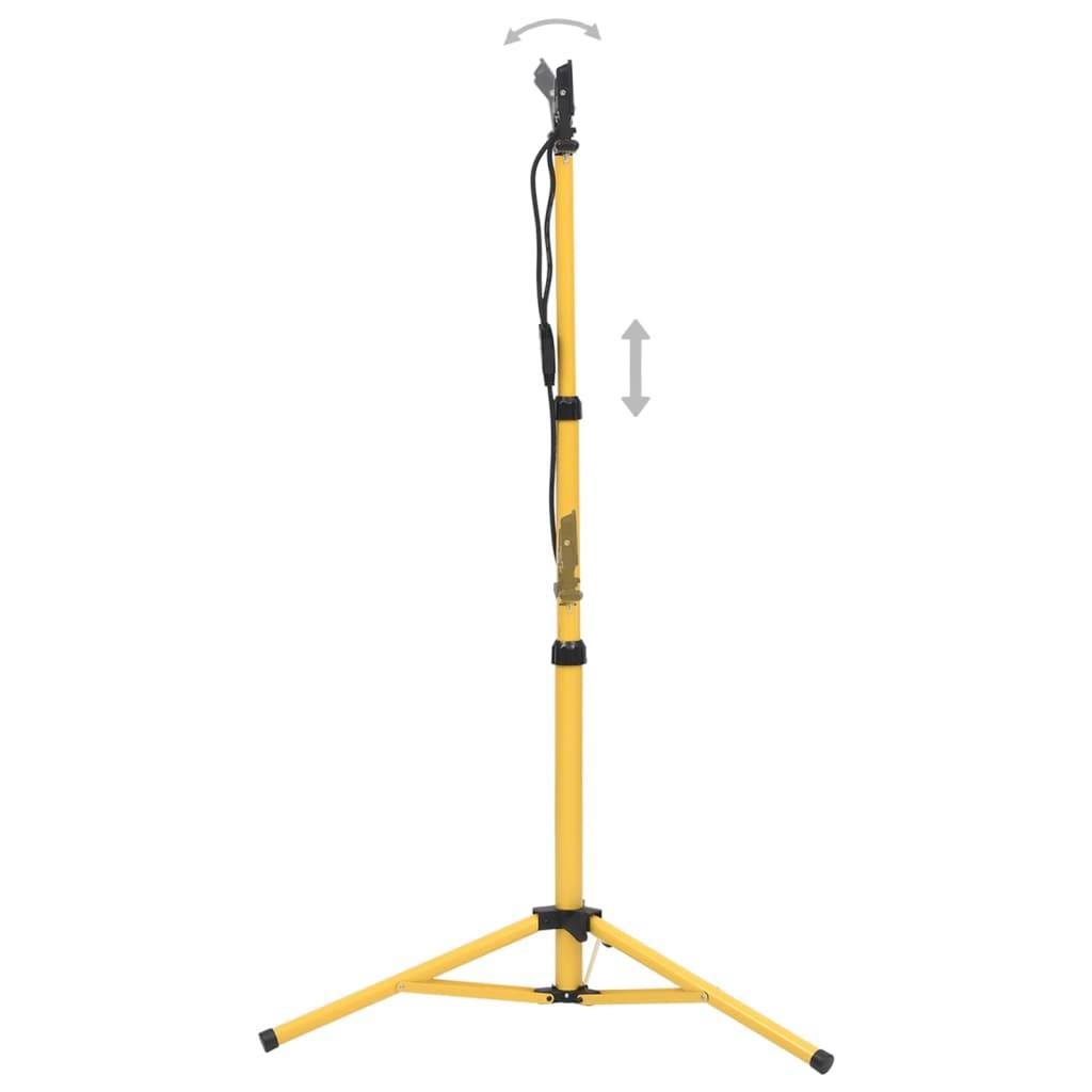 vidaXL LED-Fluter mit Stativ 2x10 W Warmweiß