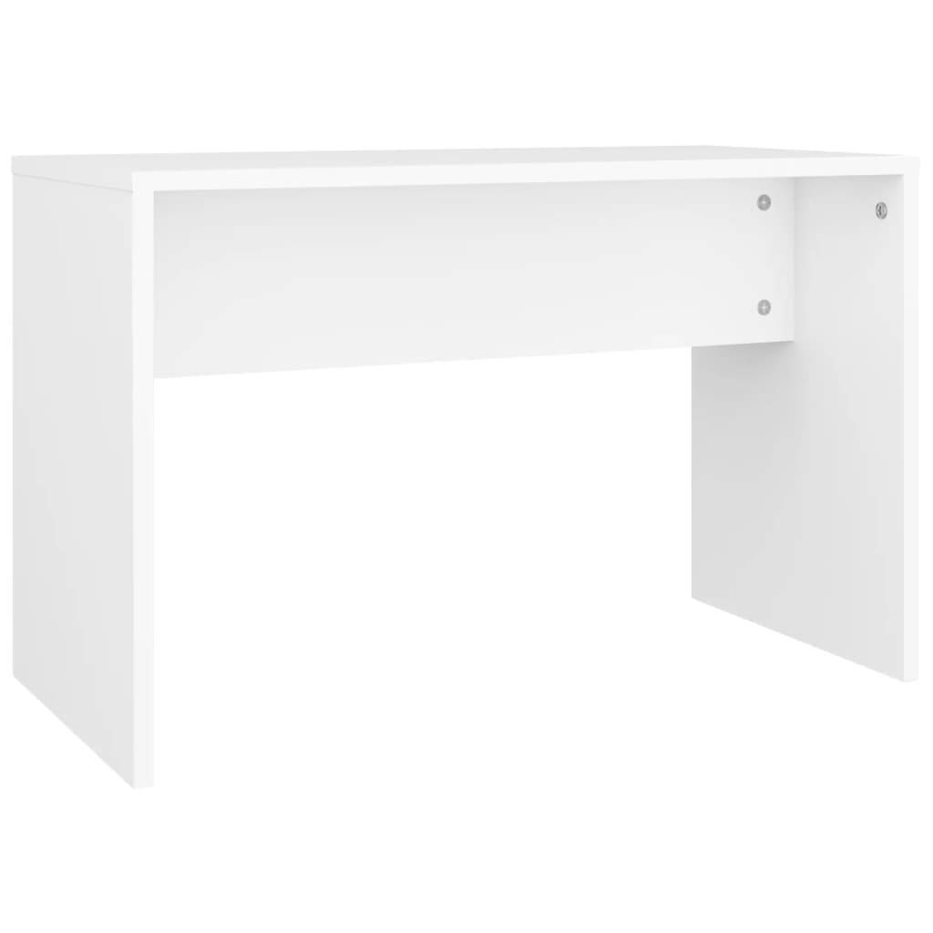 vidaXL Schminkhocker Weiß 70x35x45 cm Holzwerkstoff