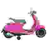 vidaXL Elektrisches Spielzeug-Motorrad Vespa GTS300 Rosa