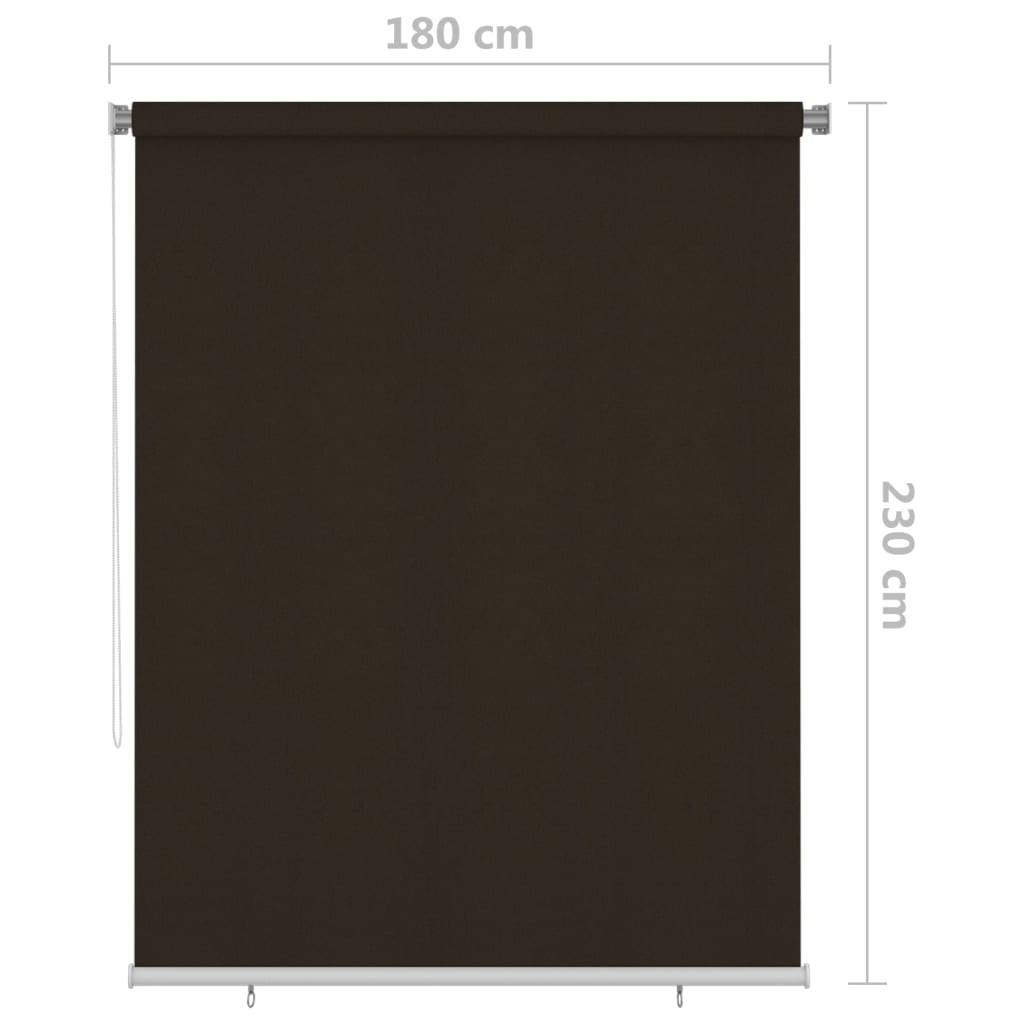 vidaXL Außenrollo 180x230 cm Braun