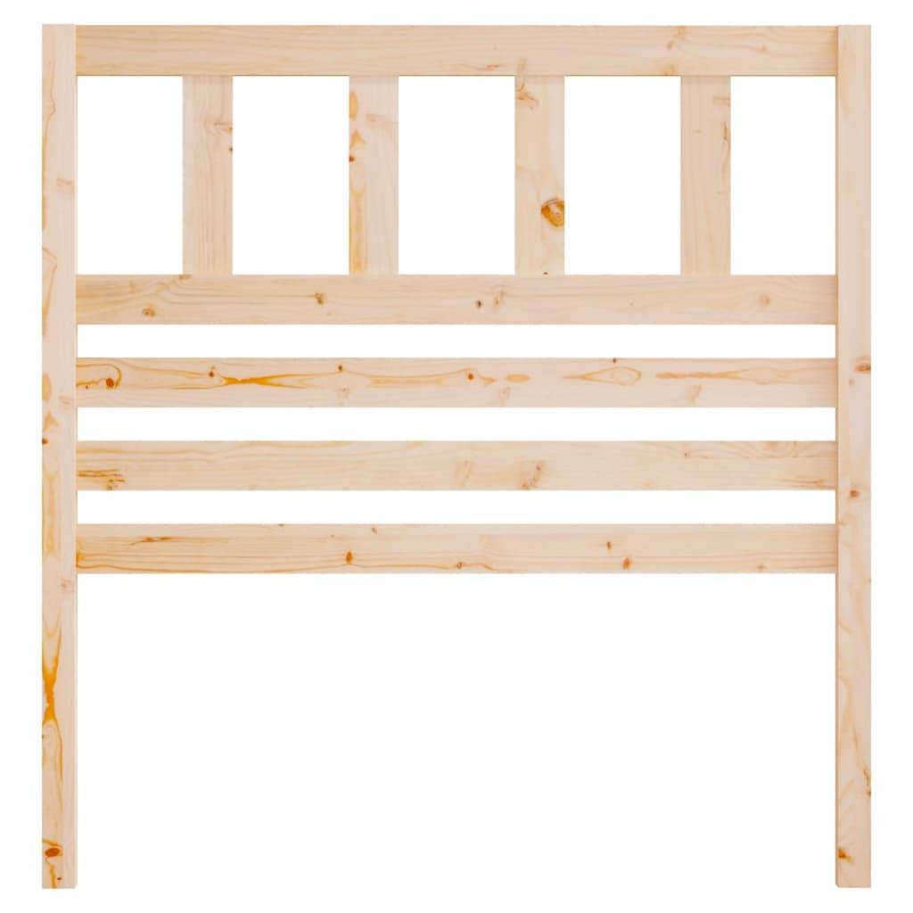 vidaXL Kopfteil 96x4x100 cm Massivholz Kiefer