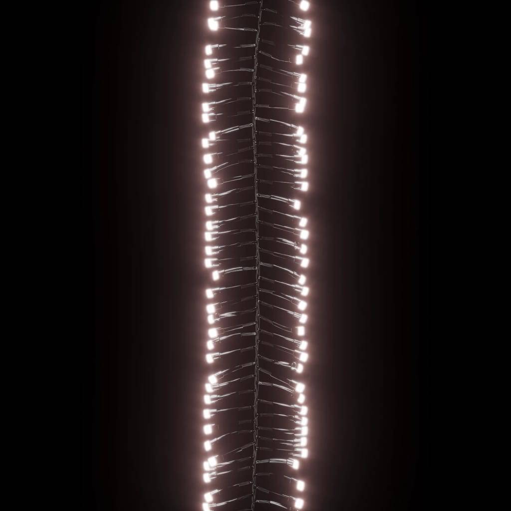 vidaXL LED-Lichterkette mit 2000 LEDs Warmweiß 17 m PVC