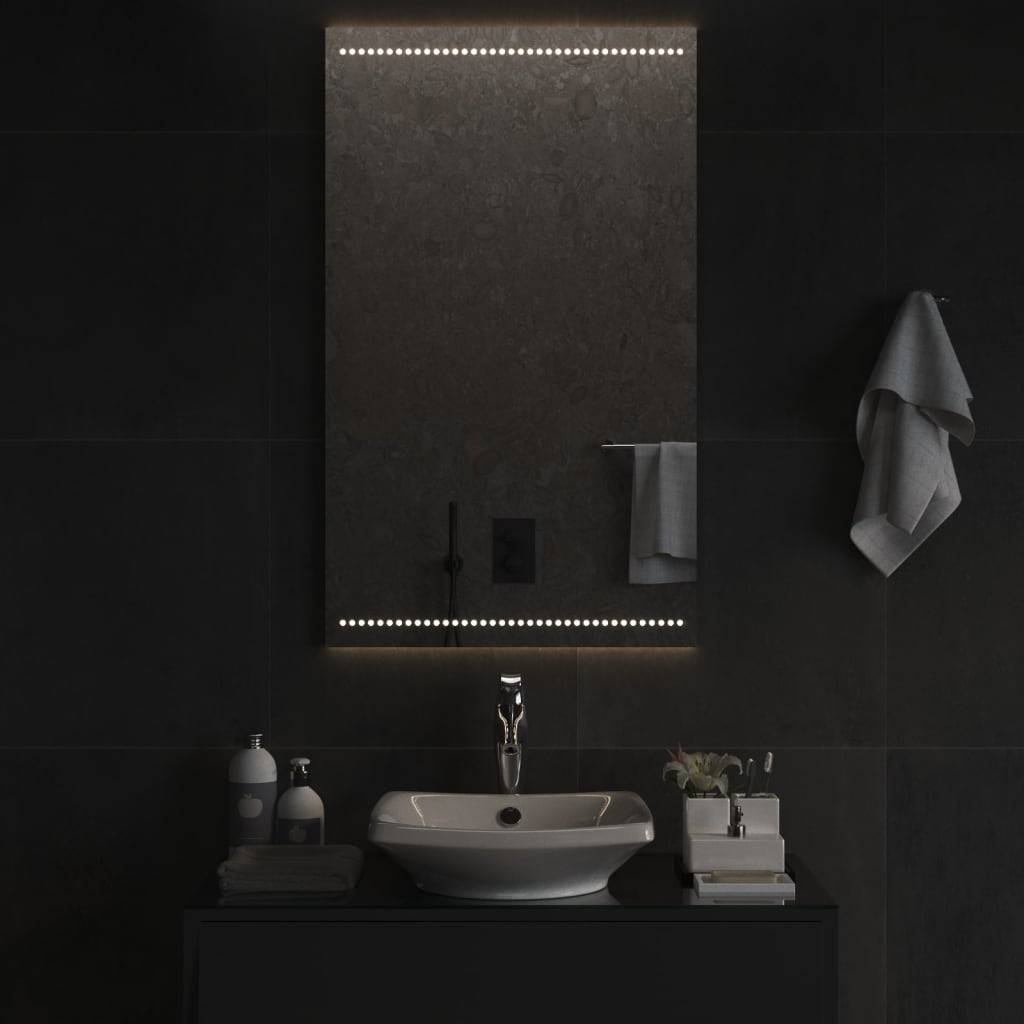 vidaXL LED-Badspiegel 60x100 cm