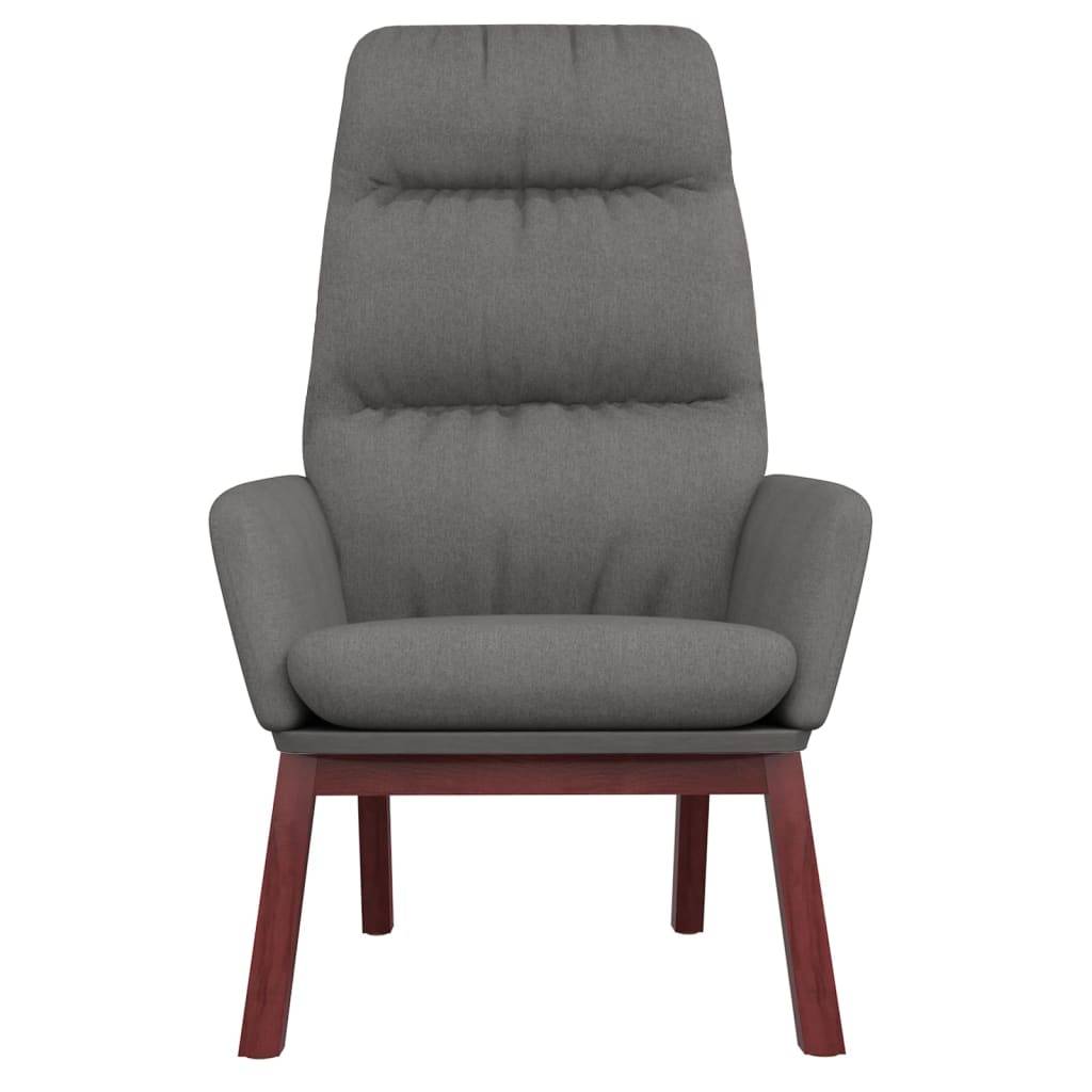 vidaXL Relaxsessel Hellgrau Stoff
