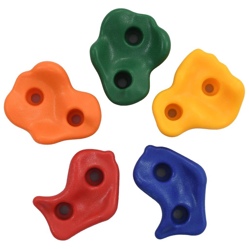 vidaXL Klettersteine 40 Stk. PE Mehrfarbig