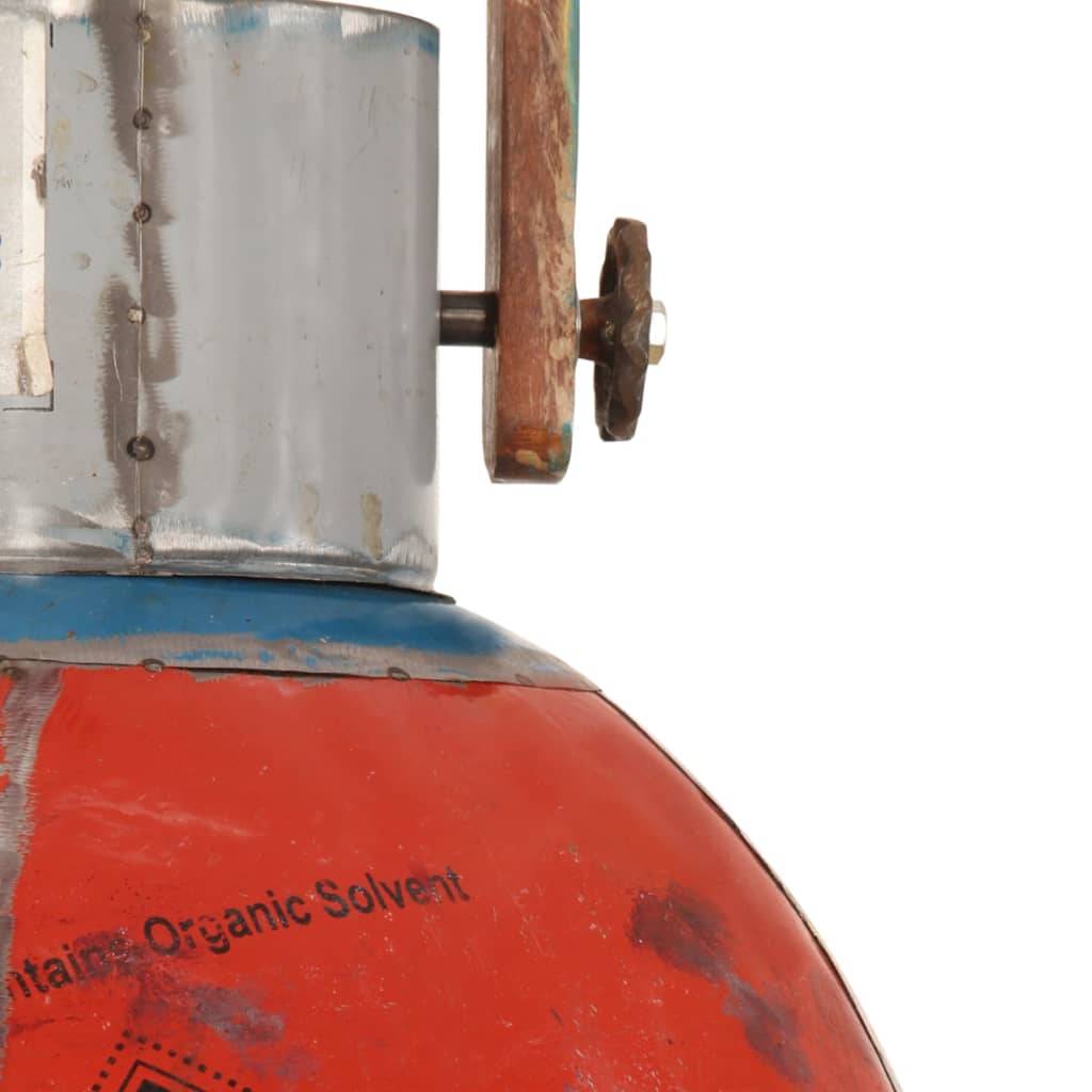 vidaXL Hängelampe Industrie-Stil 25 W Mehrfarbig Rund 40 cm E27