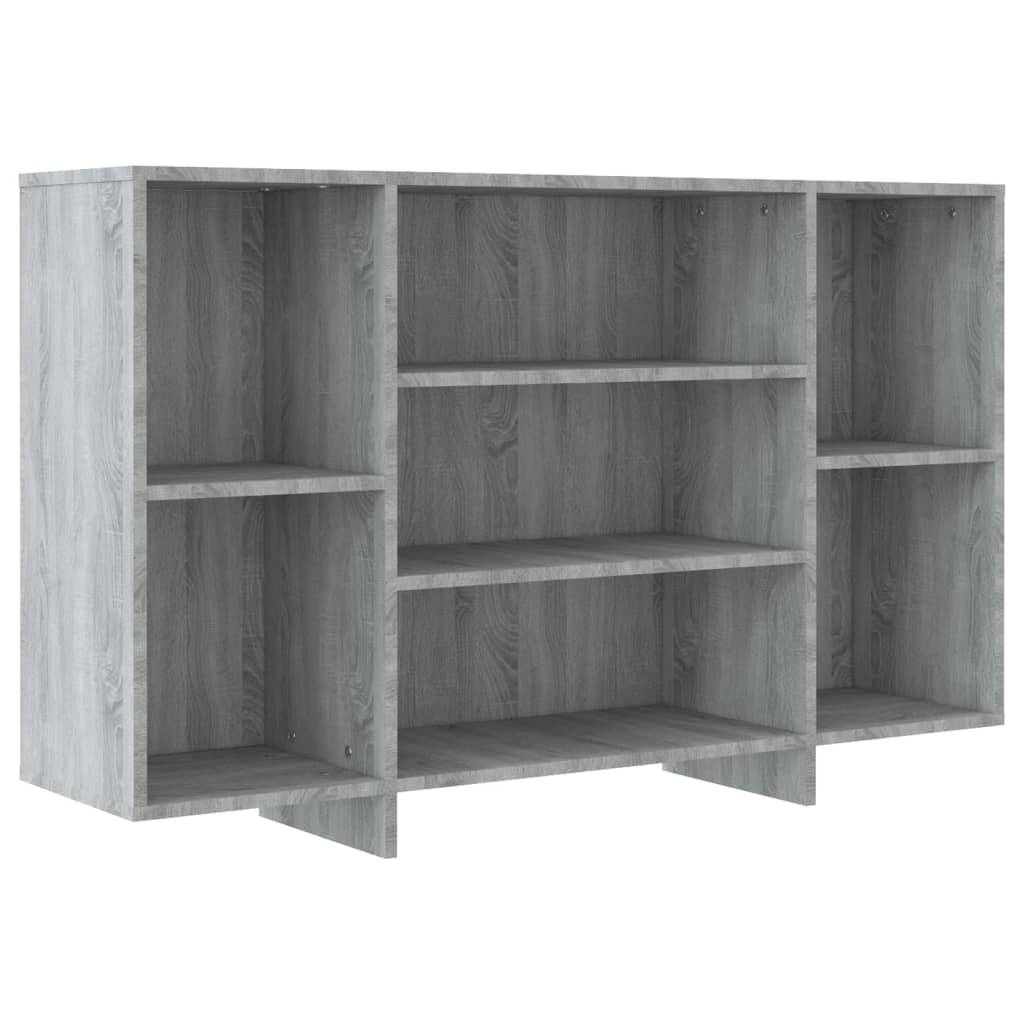 vidaXL Sideboard Grau Sonoma 120x30x75 cm Holzwerkstoff