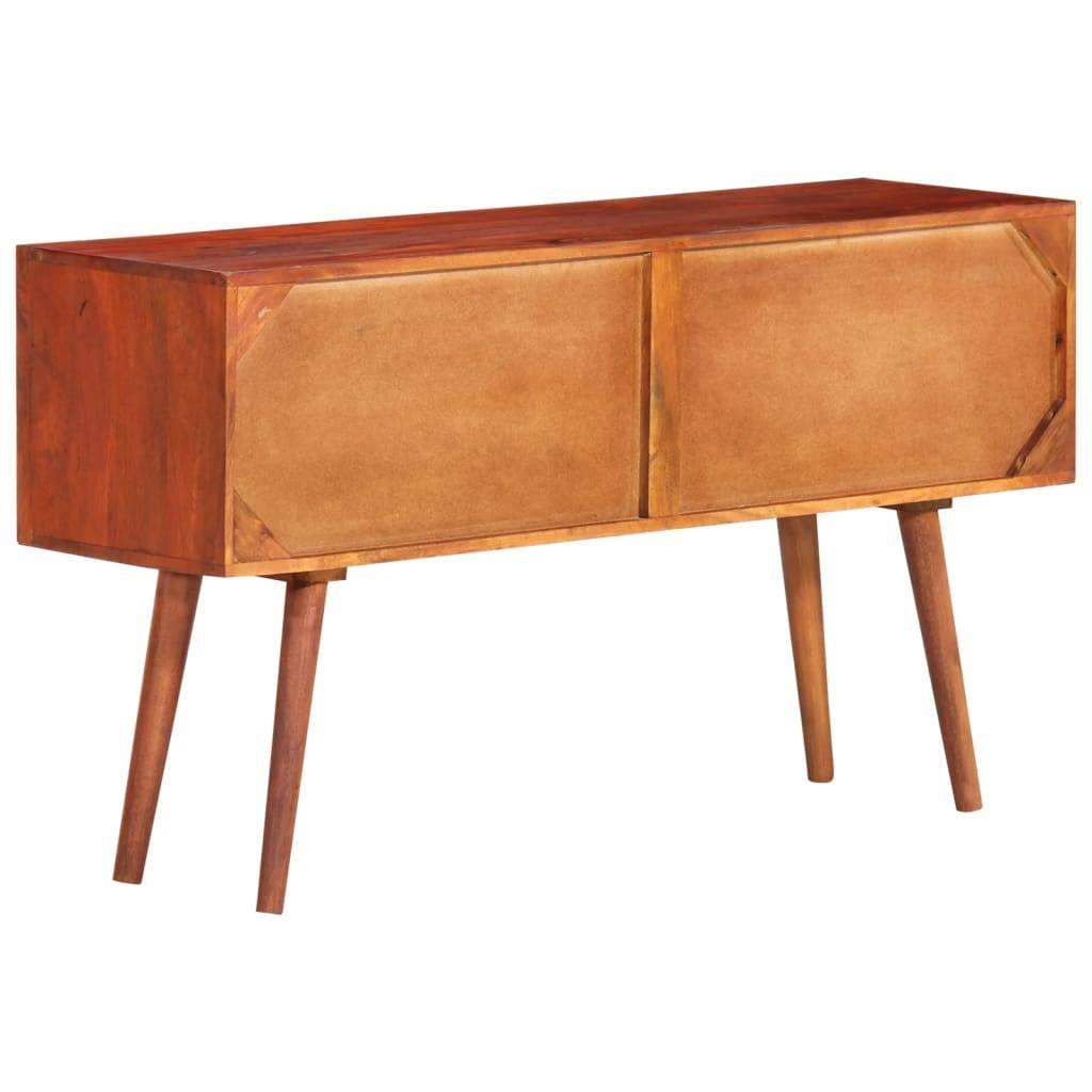 vidaXL Sideboard 110x30x59 cm Massivholz Mango