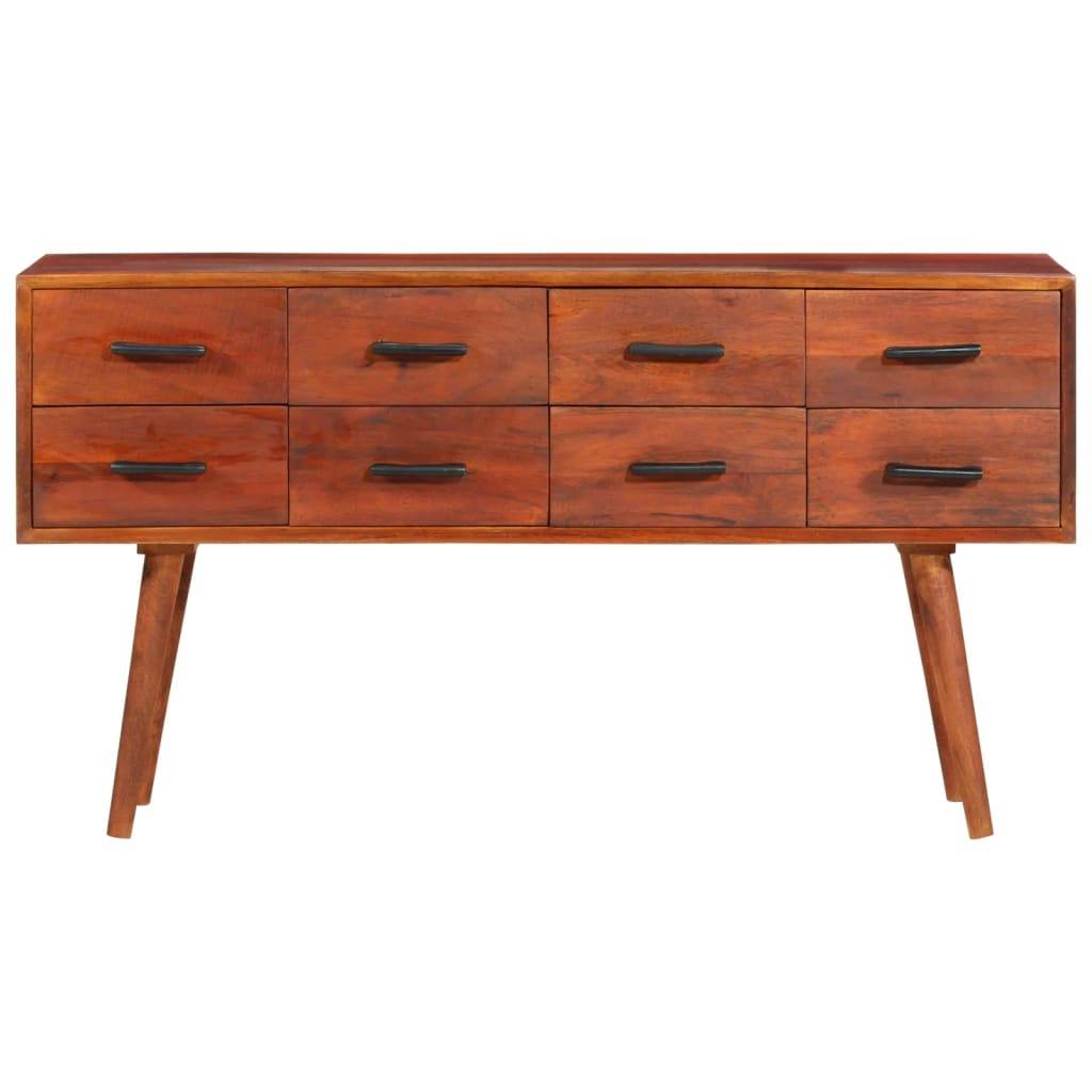 vidaXL Sideboard 110x30x59 cm Massivholz Mango