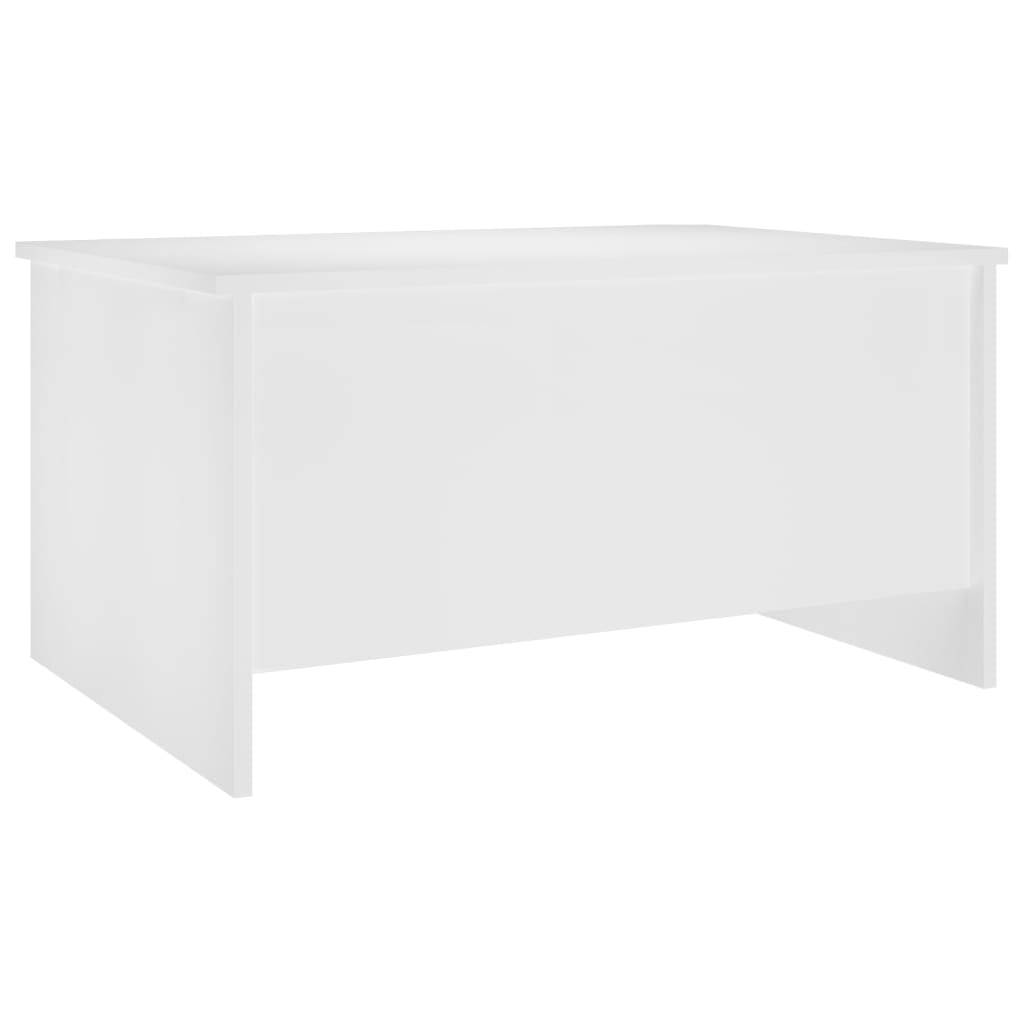 vidaXL Couchtisch Weiß 80x55,5x41,5 cm Holzwerkstoff
