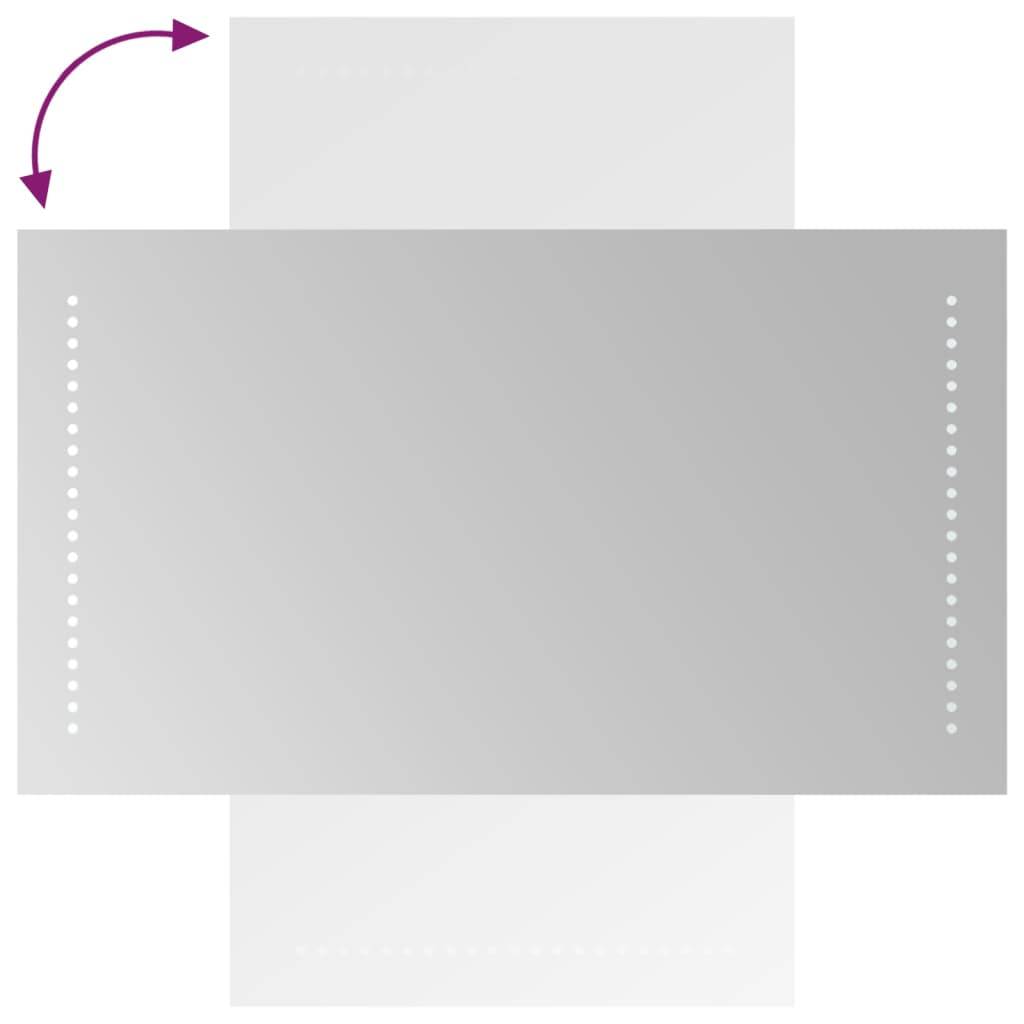 vidaXL LED-Badspiegel 40x70 cm