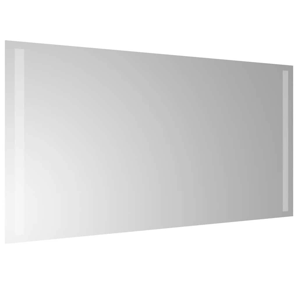 vidaXL LED-Badspiegel 80x40 cm
