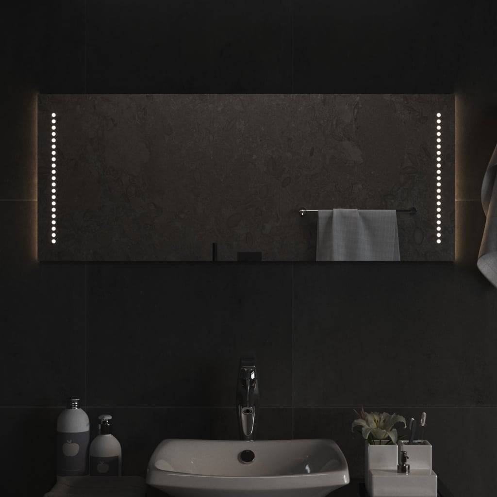 vidaXL LED-Badspiegel 100x40 cm