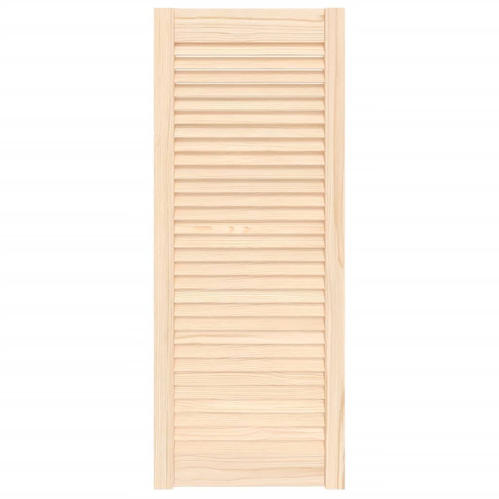 vidaXL Schranktür Lamellen-Design 99,3x39,4 cm Massivholz Kiefer