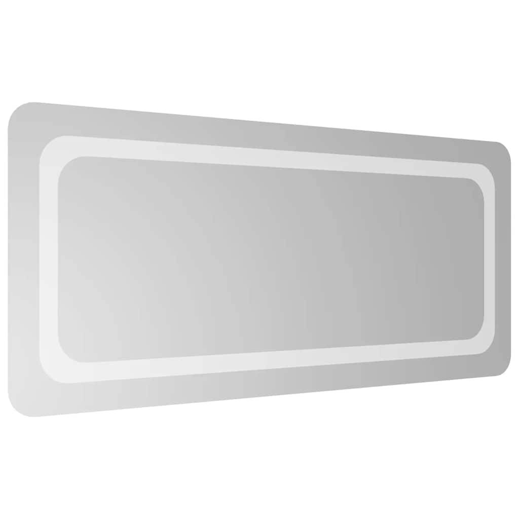 vidaXL LED-Badspiegel 90x40 cm