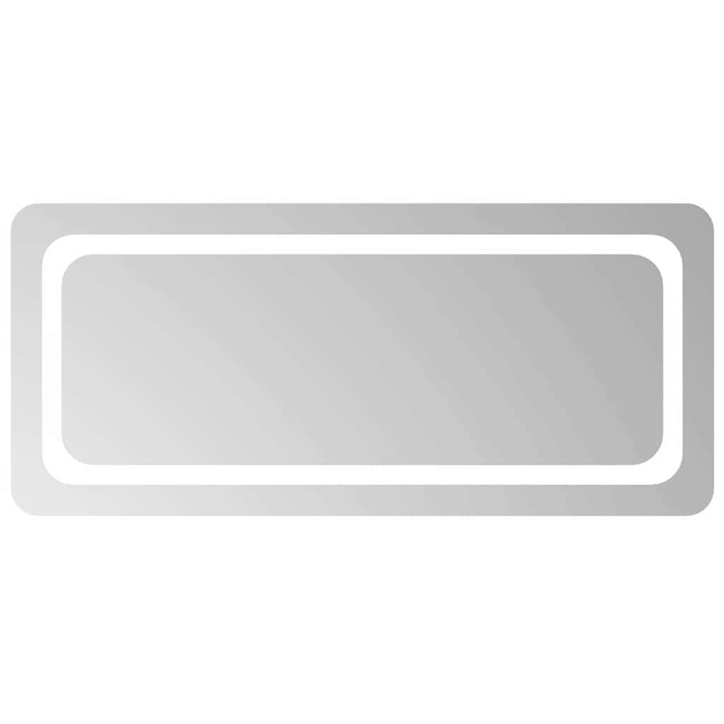 vidaXL LED-Badspiegel 90x40 cm